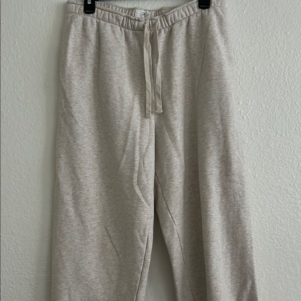 American Eagle Outfitters Cream Lounge Pants